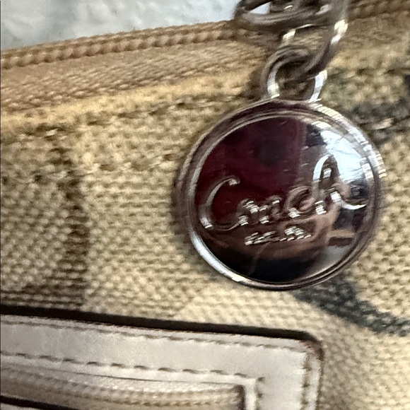 Coach Vintage Y2K Multicolor Canvas Crossbody Bag - Picture 2 of 6